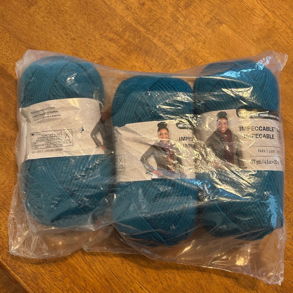 Impeccable Yarn in Teal